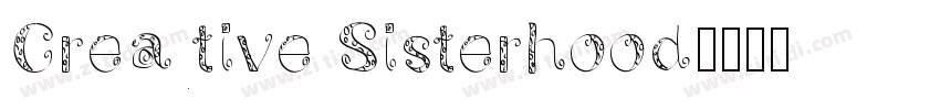 Creative Sisterhood字体转换